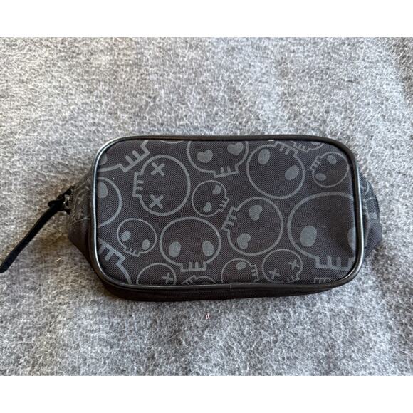 Sanrio Kuromi Black 9” Pencil Case Pouch Sanrio Make Up Storage Hello Kitty - Picture 2 of 10
